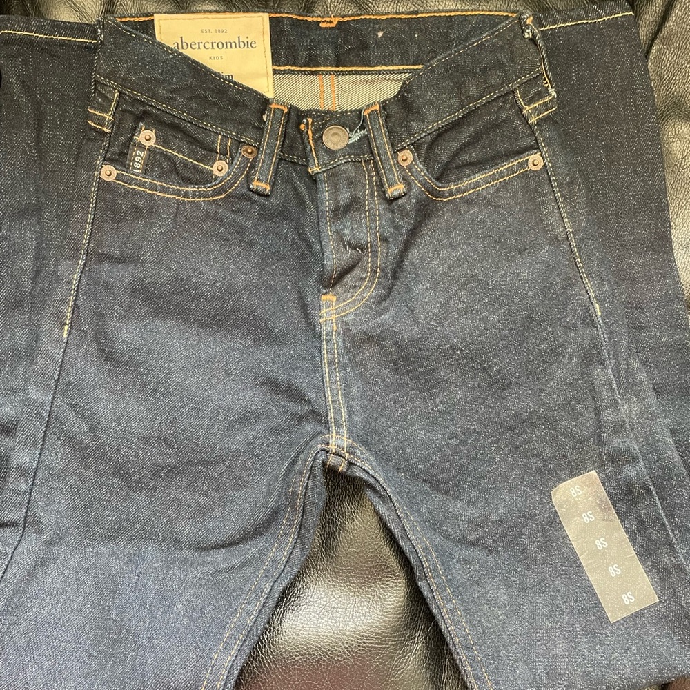 Abercrombie & Fitch Dark Blue Skinny Jeans